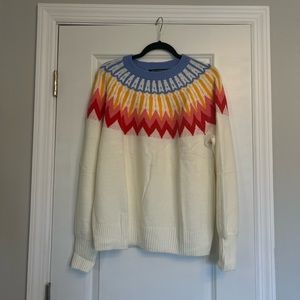 French Connection Fair Isle Sweater, Size M